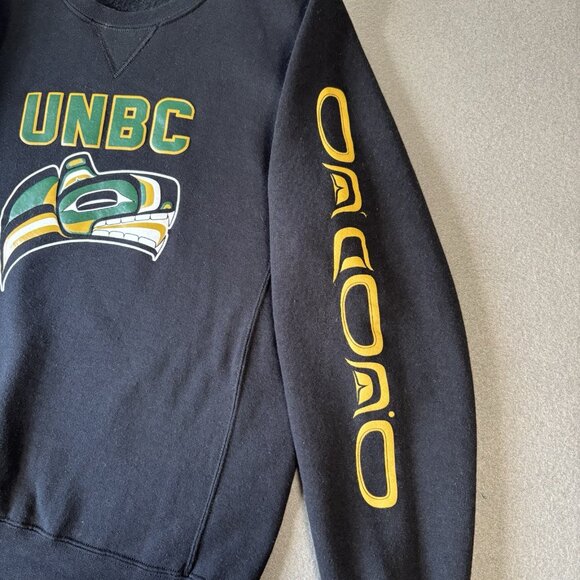 Russell Athletic Indigenous Timberwolves Crewneck Mens M University College Wolf - Picture 6 of 16